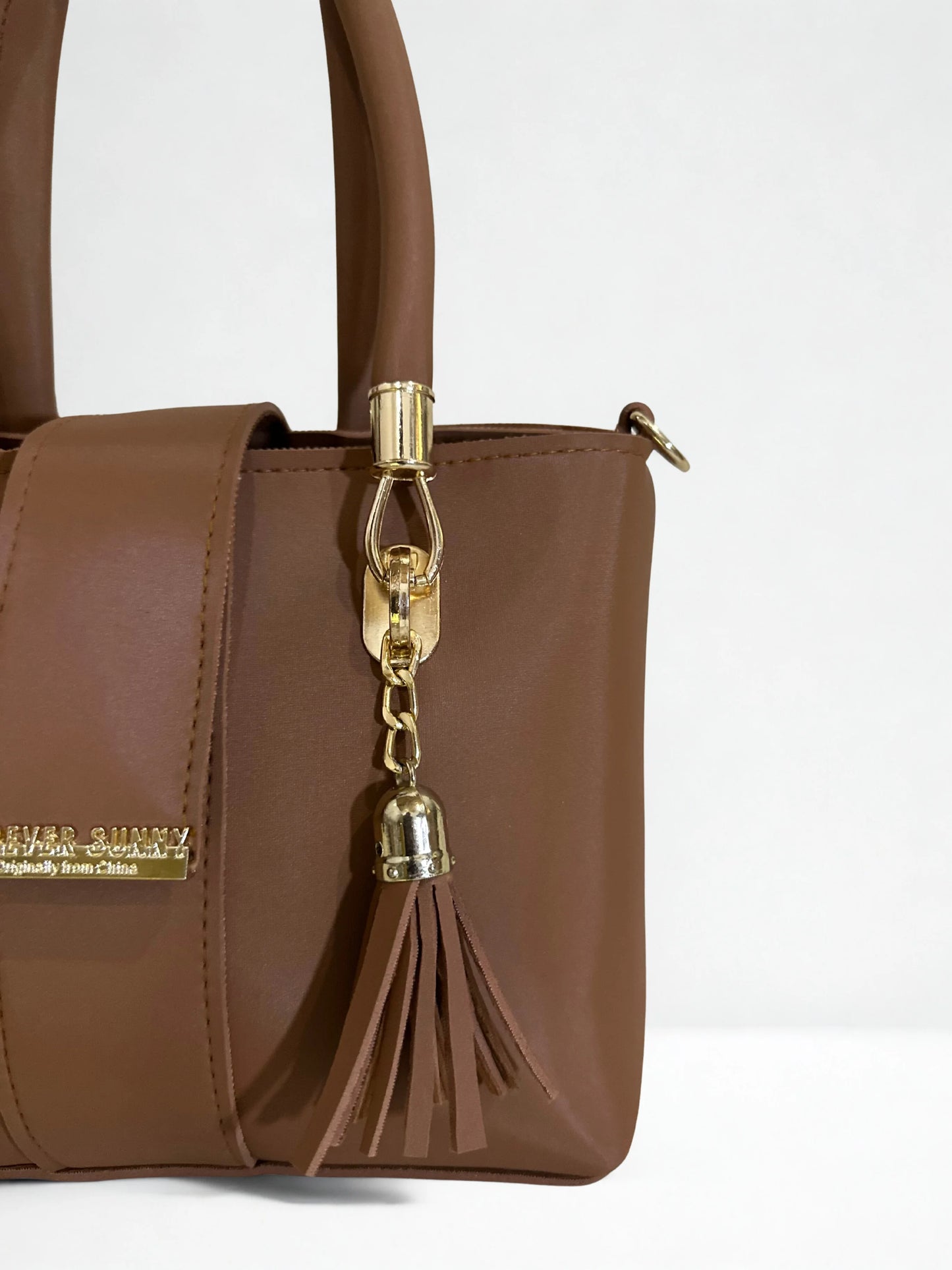 Elegant Handbag Brown
