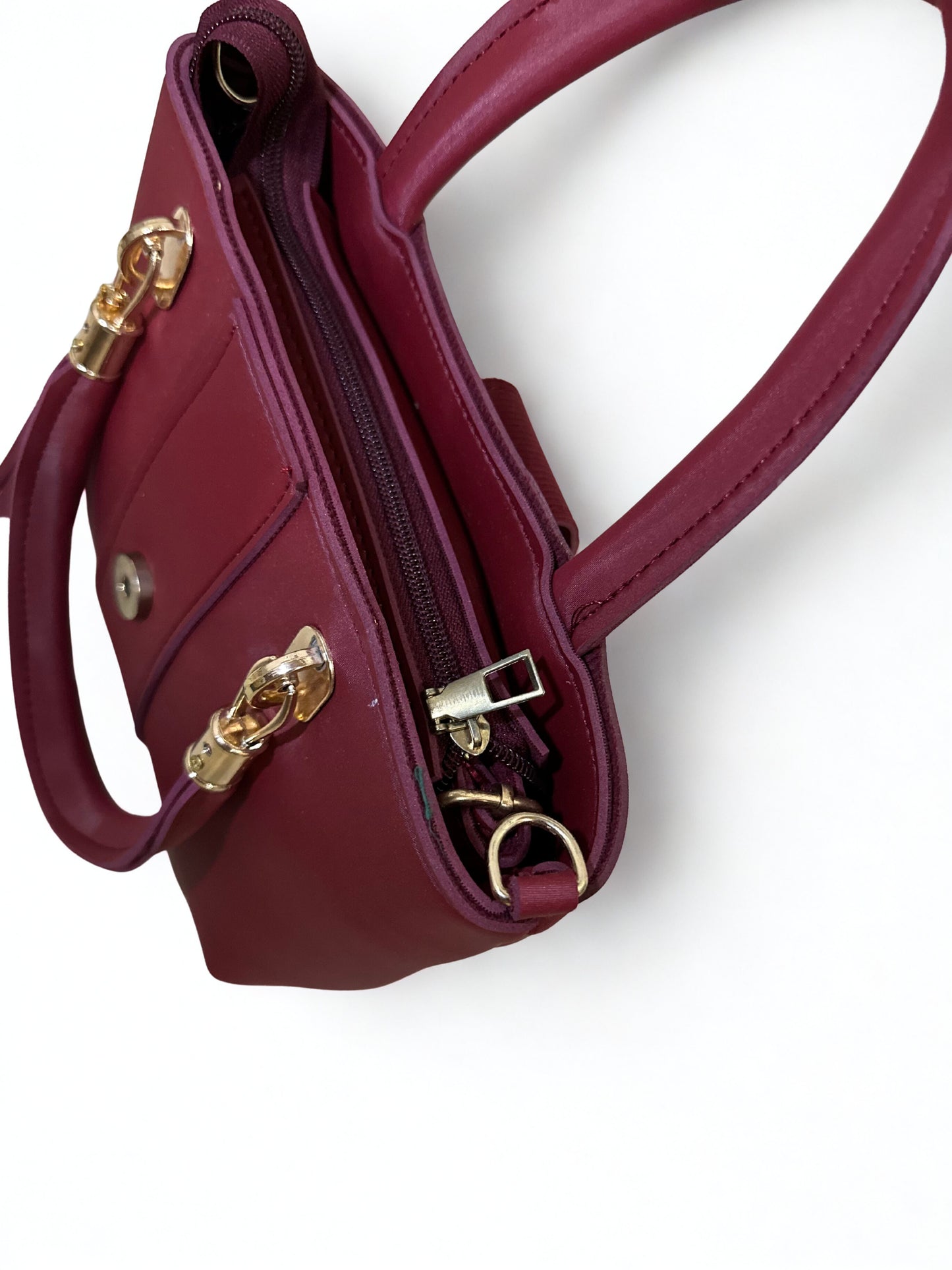 Elegant Handbag Maroon