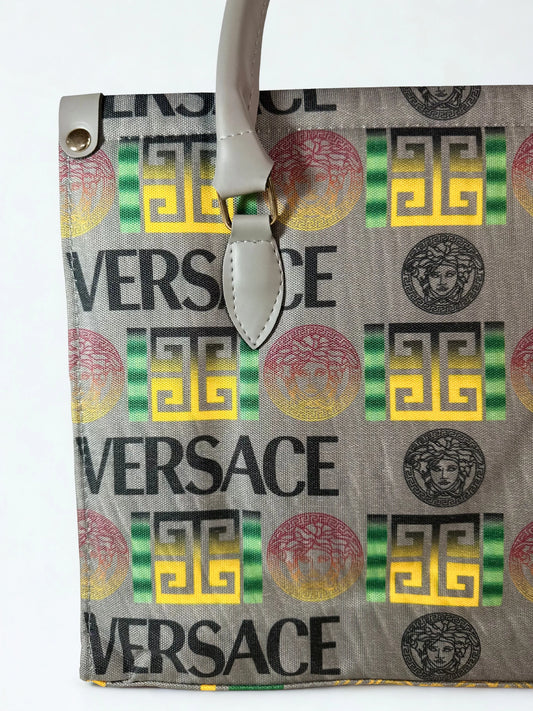 Luxury Canvas Tote Gray