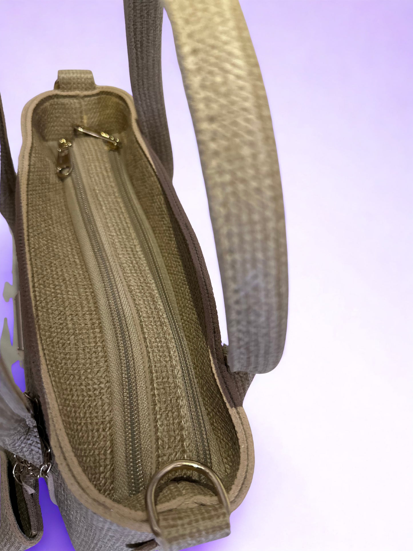 Shoulder Carry Bag Beige