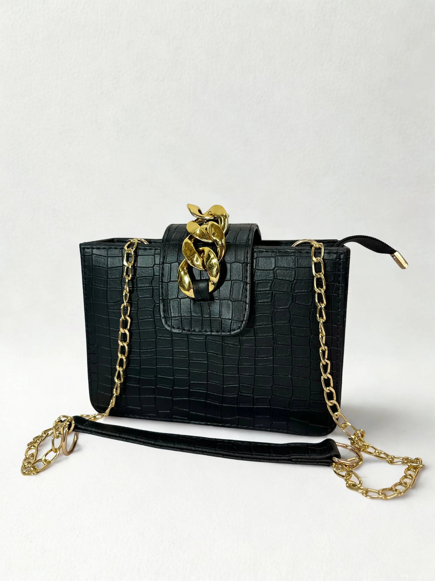 Modus Crossbody Black Bag