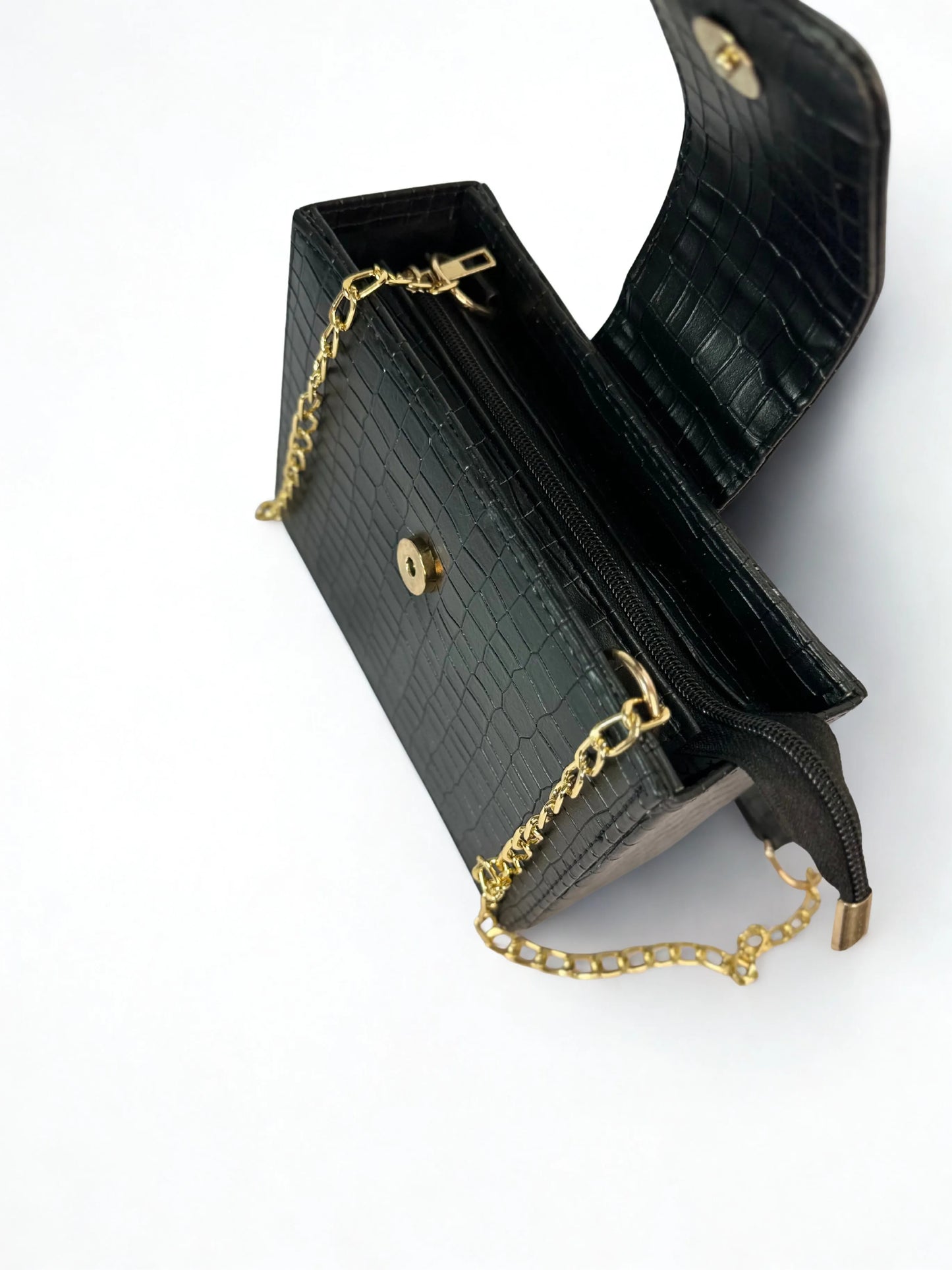 Modus Crossbody Black Bag