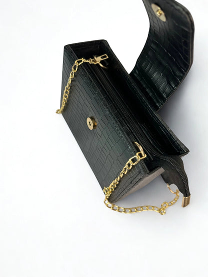 Modus Crossbody Black Bag