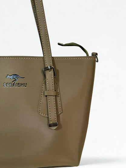 Classic Shoulder Bag Khaki