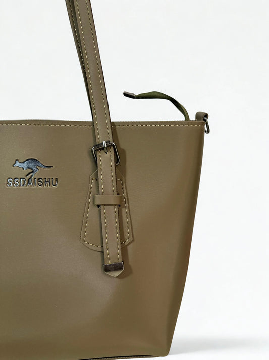 Classic Shoulder Bag Khaki