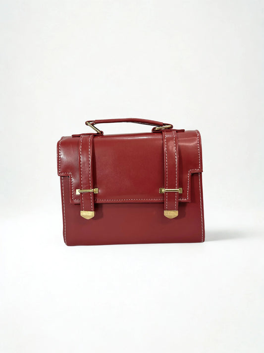 Crossbody Signature Maroon