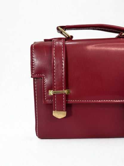 Crossbody Signature Maroon