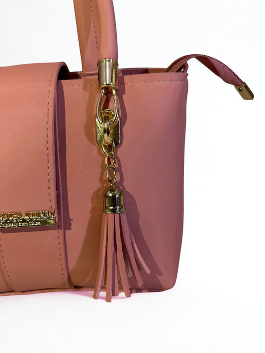 Elegant Handbag Pink