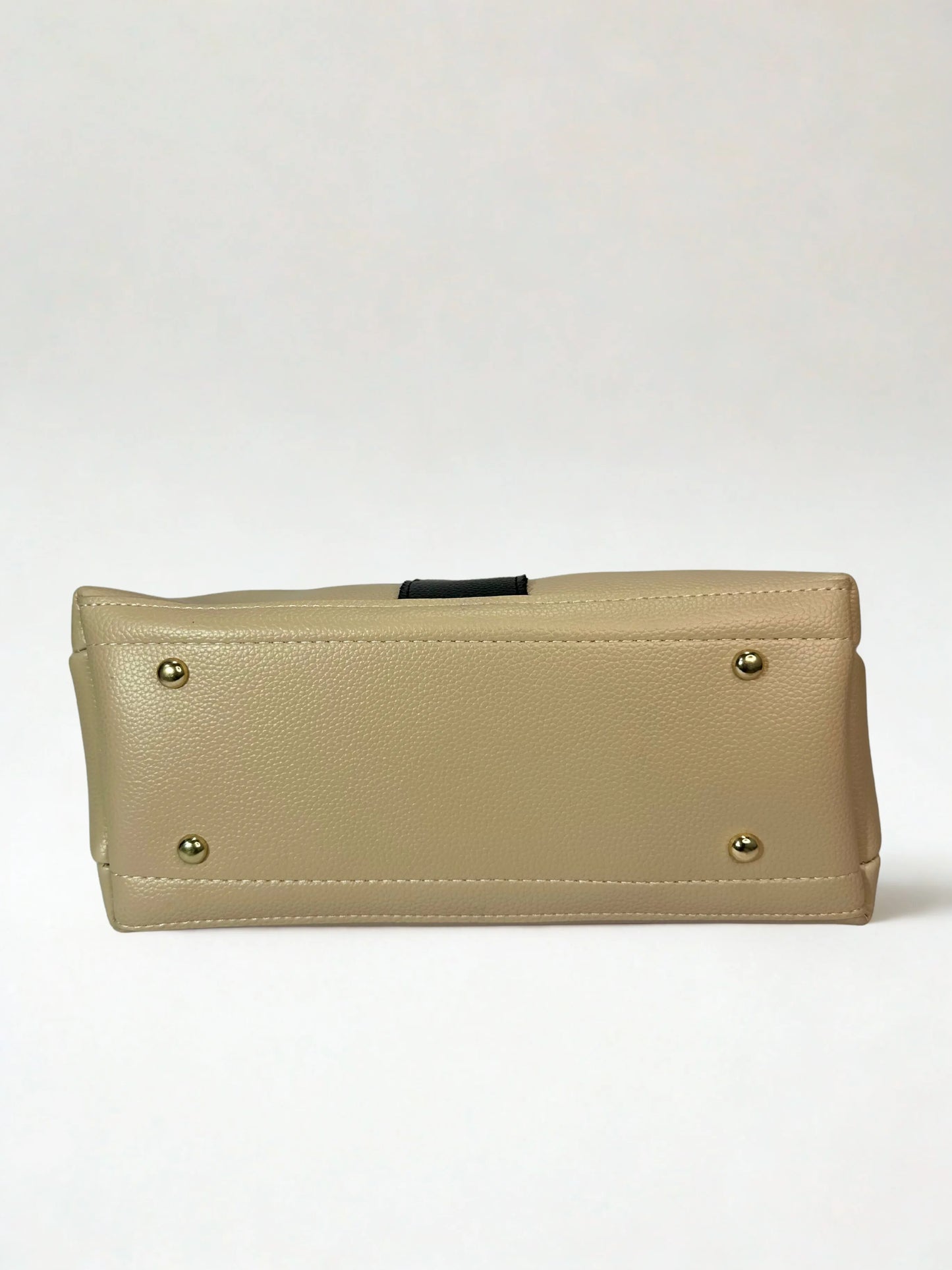 Elegant Satchel Bag Beige