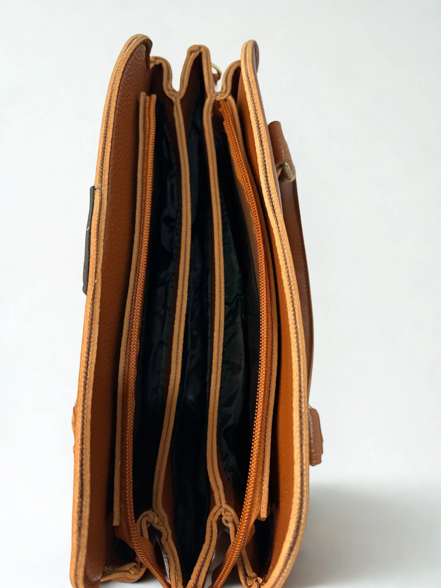 Elegant Satchel Bag Brown