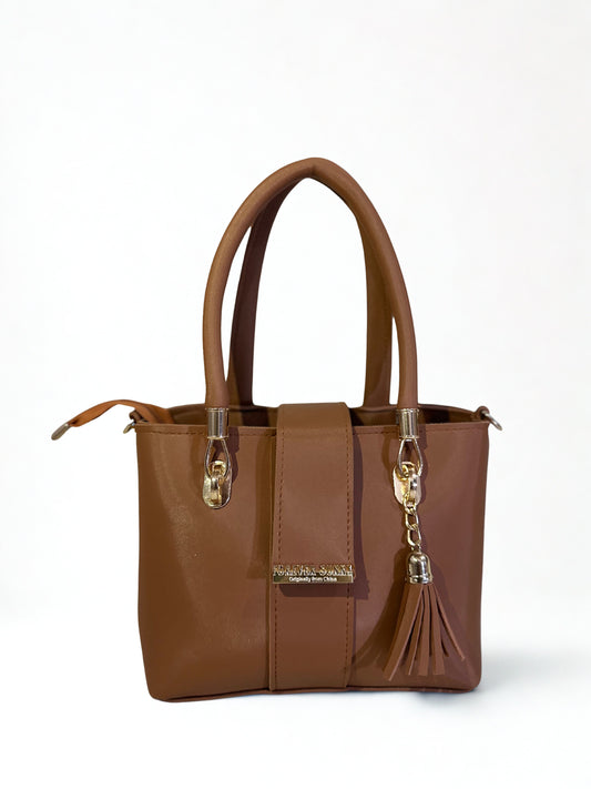 Elegant Handbag Brown