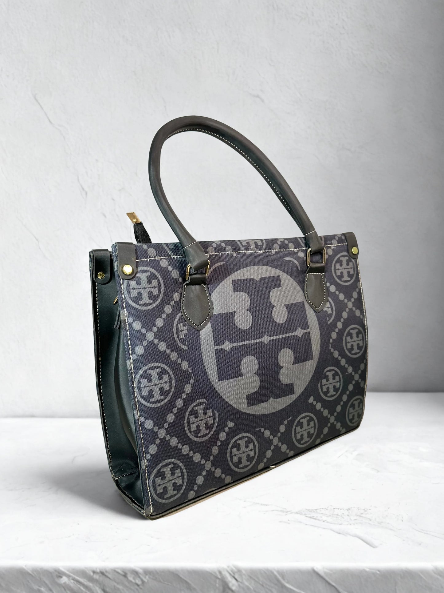 Gray Premium Canvas Tote