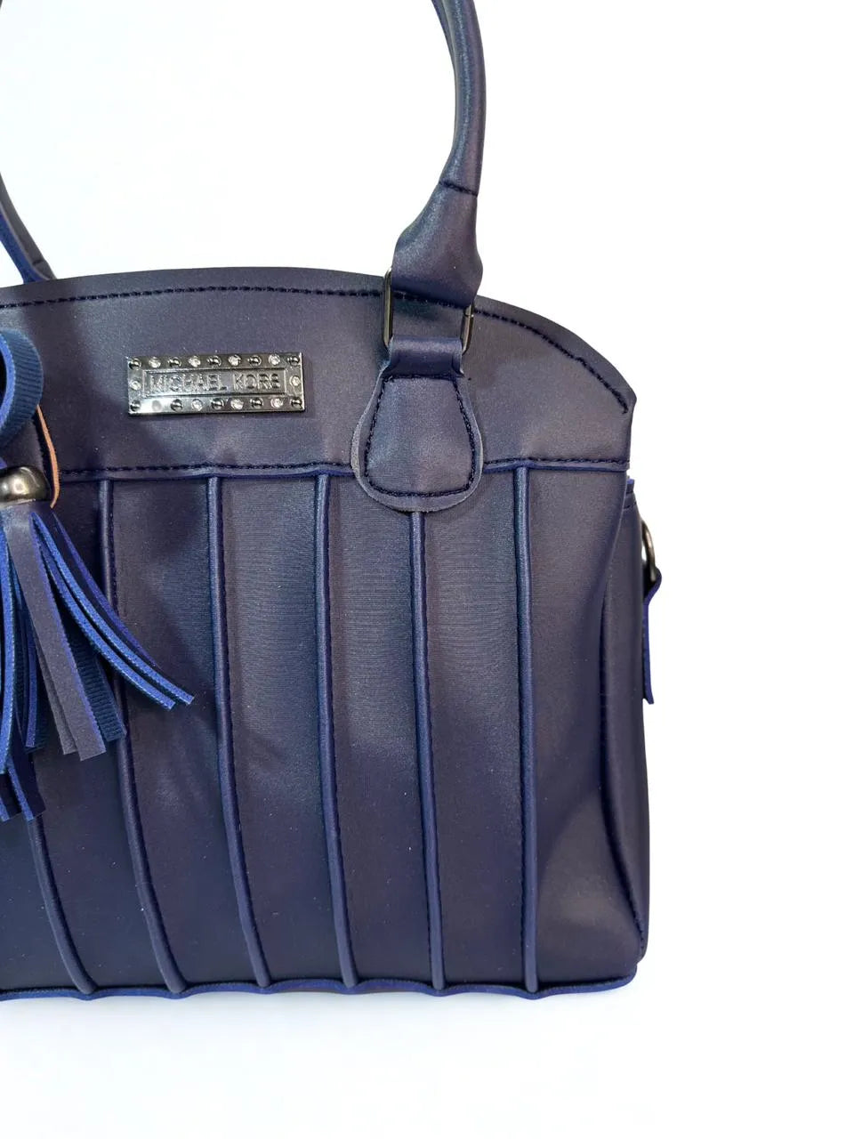 Tassel Handbag Blue