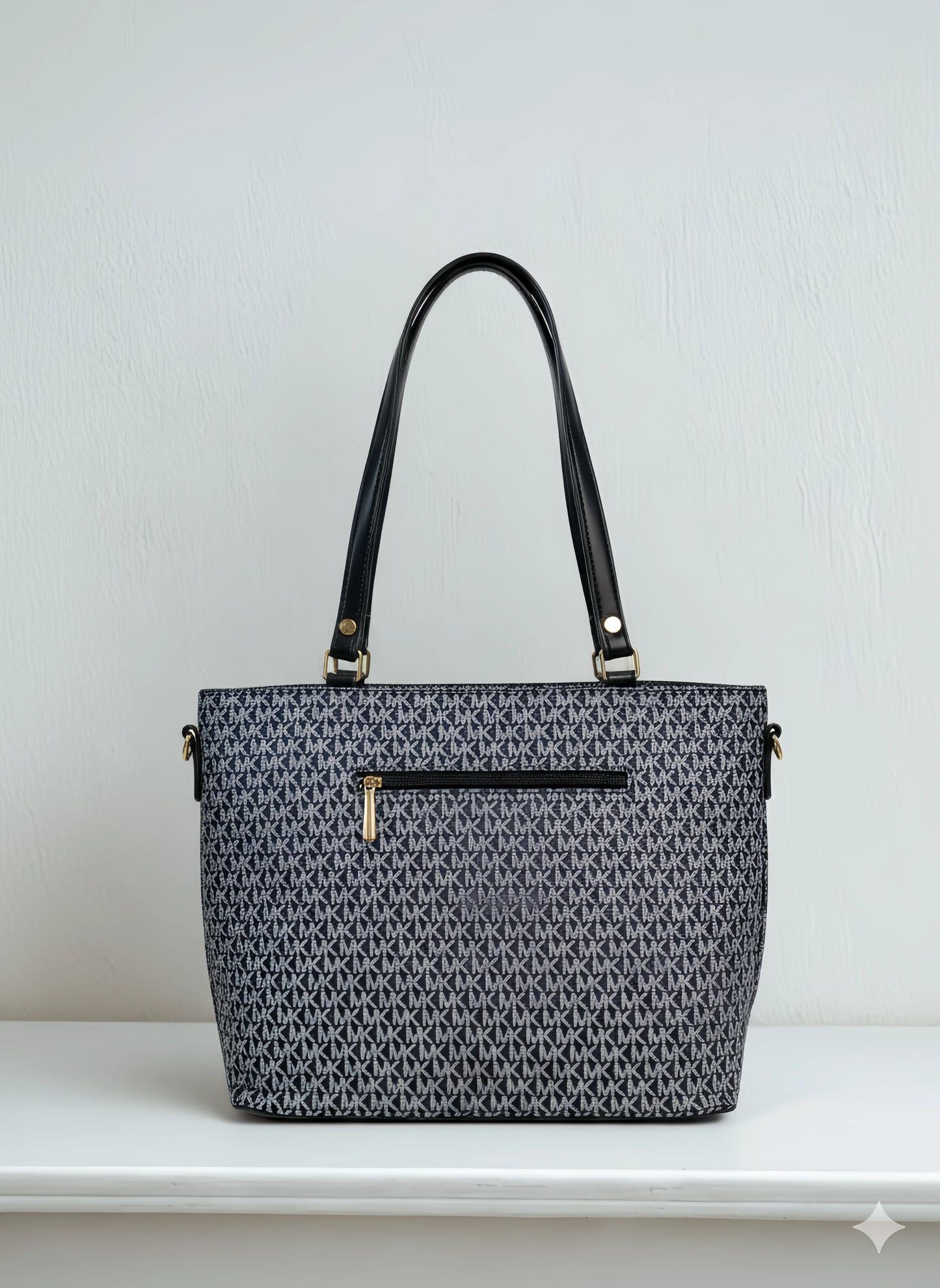 Luxe Spacious Tote Gray