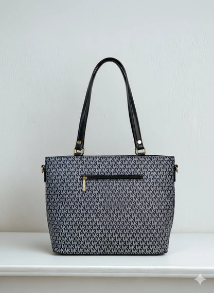 Luxe Spacious Tote Gray