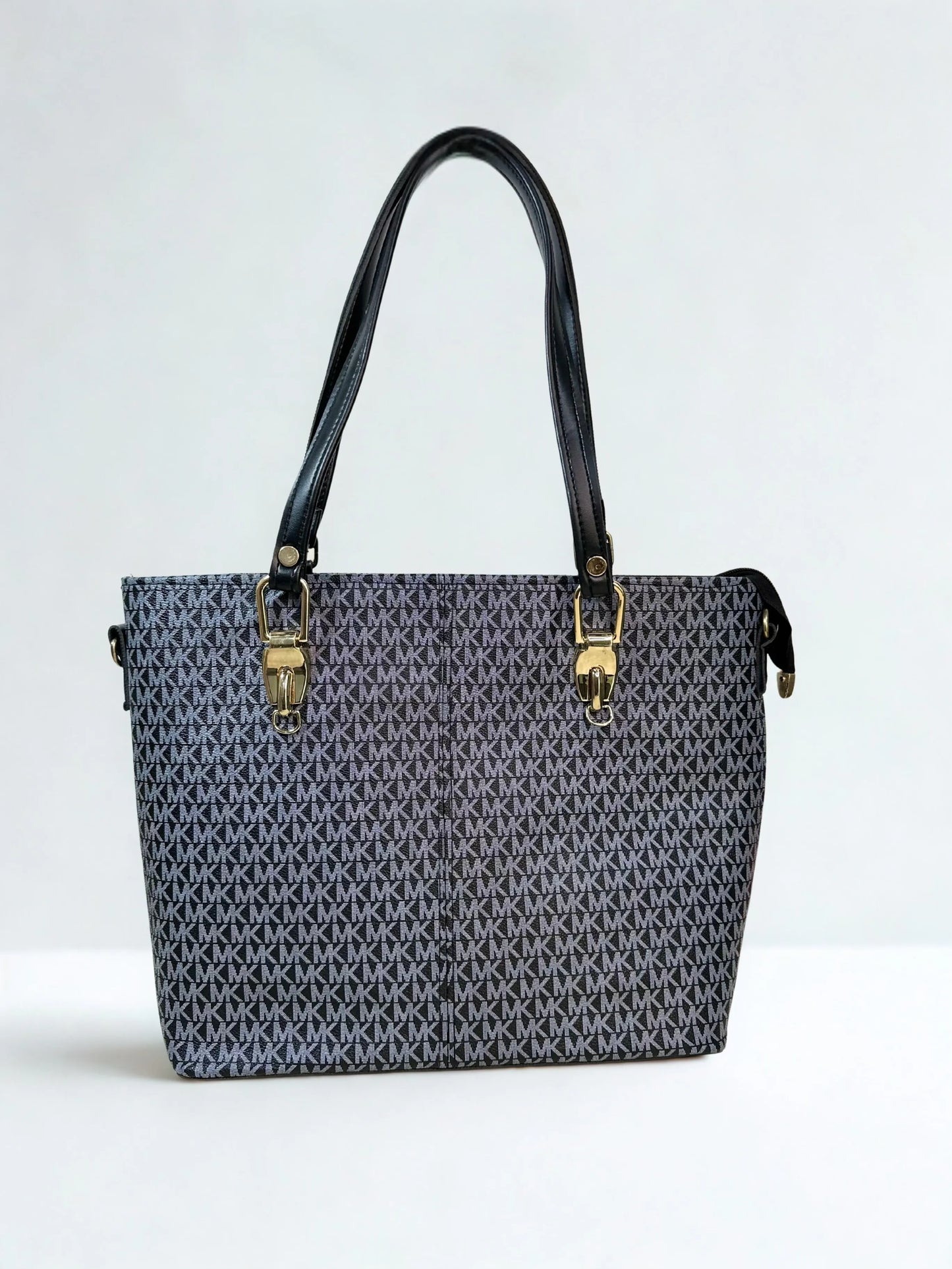 Luxe Spacious Tote Gray