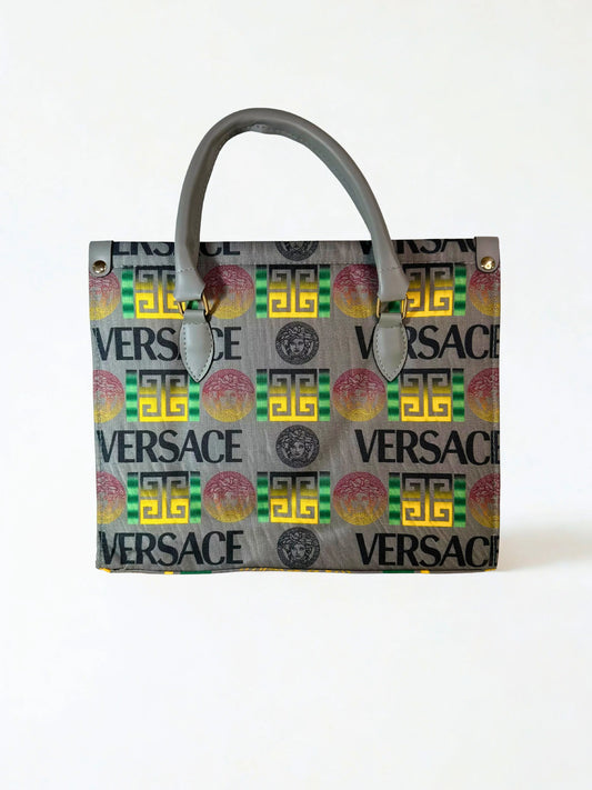 Luxury Canvas Tote Gray