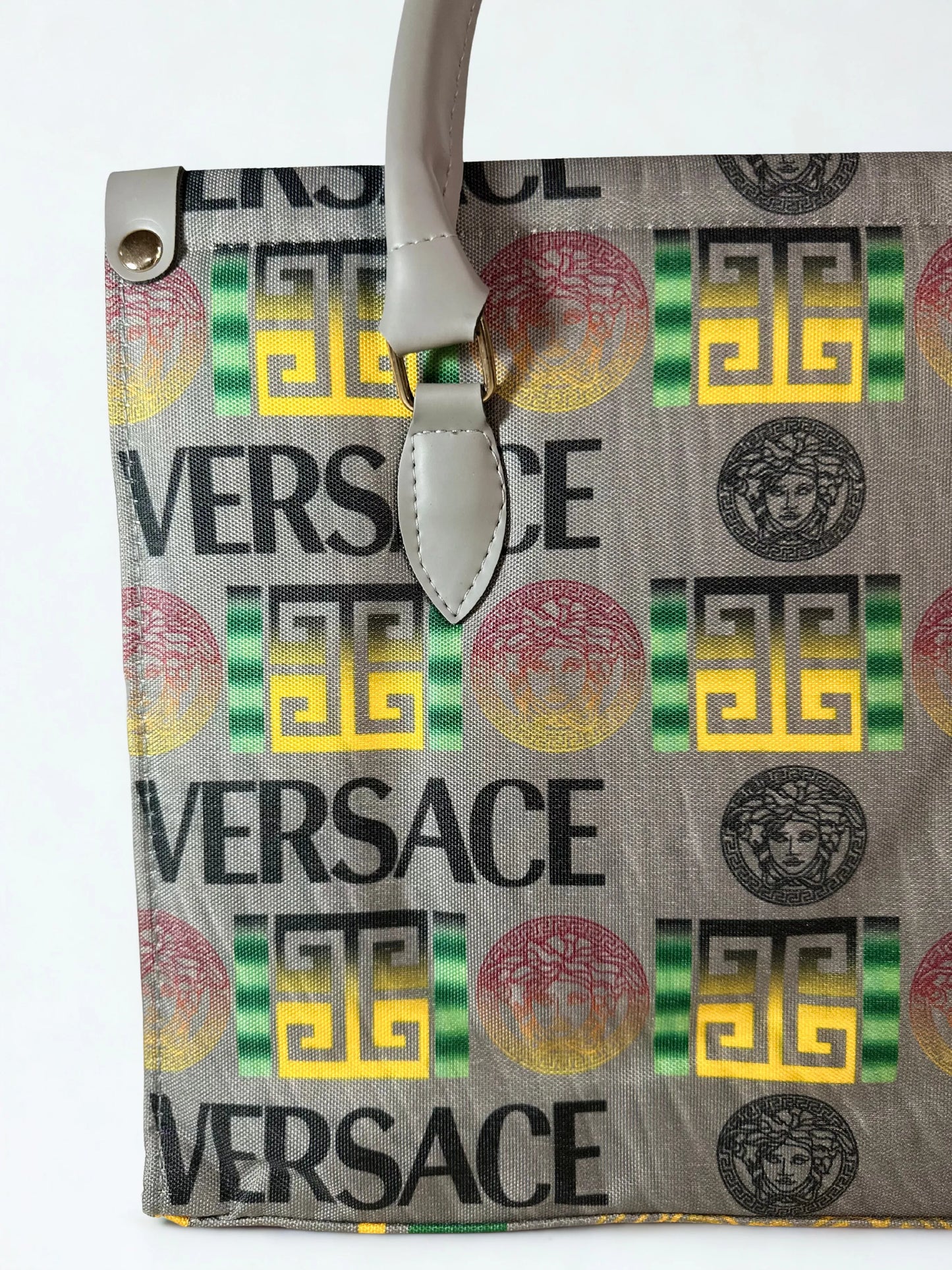 Luxury Canvas Tote Gray