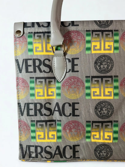 Luxury Canvas Tote Gray