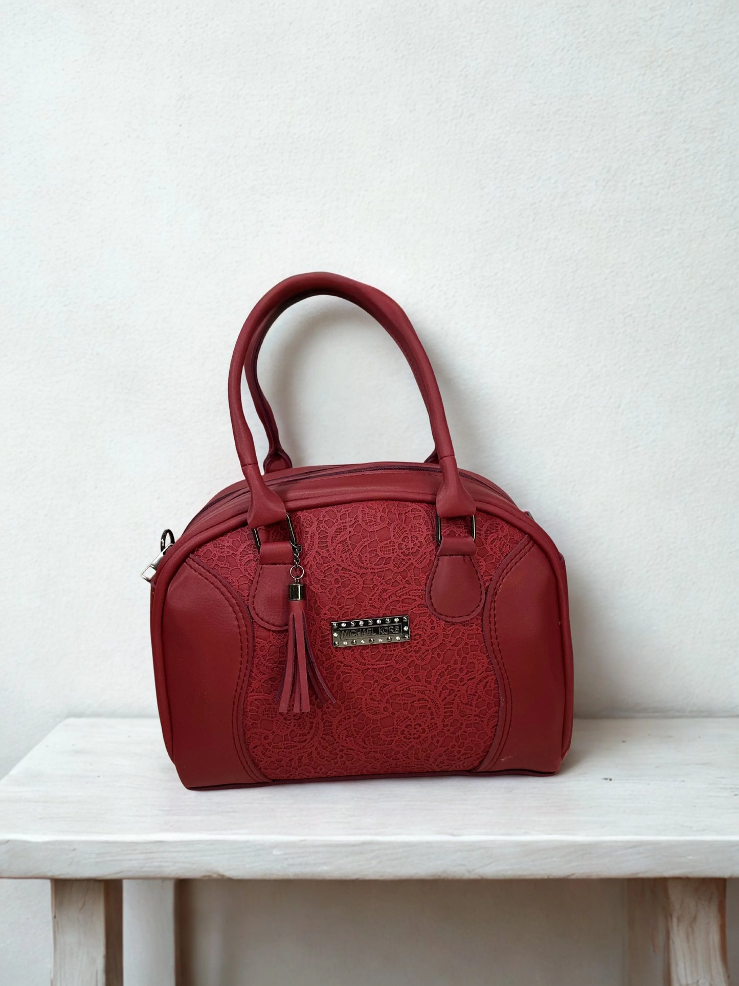 Premium Satchel Bag Maroon