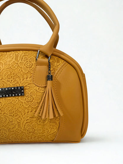 Premium Satchel Bag Yellow