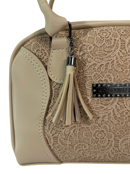 Premium Satchel Bag Beige