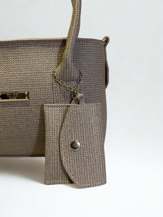 Shoulder Carry Bag Beige