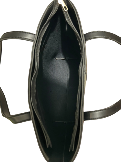 Stylish Black Bag 3 Pieces