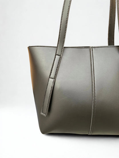 Stylish Black Bag 3 Pieces