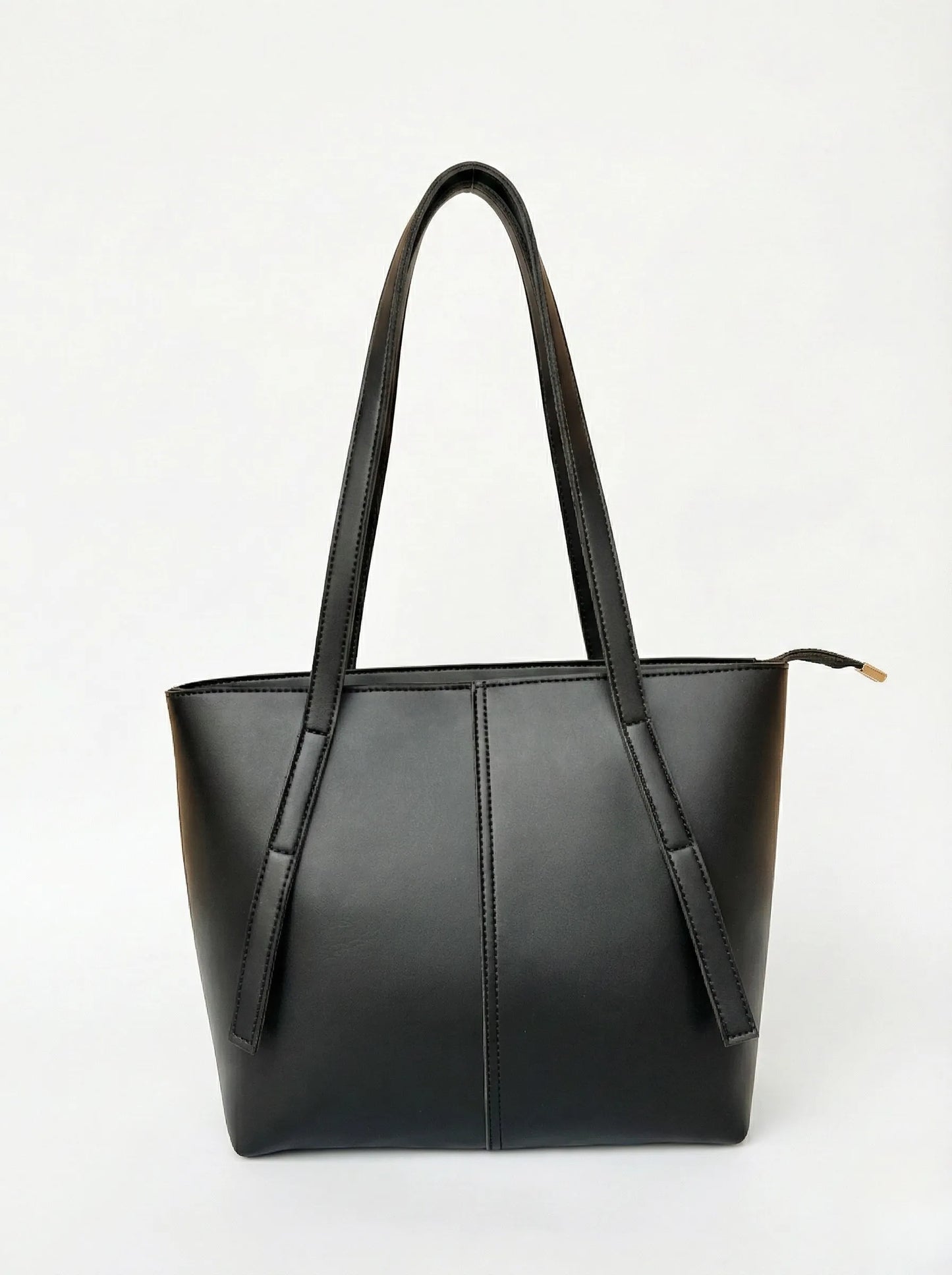 Stylish Black Bag 3 Pieces