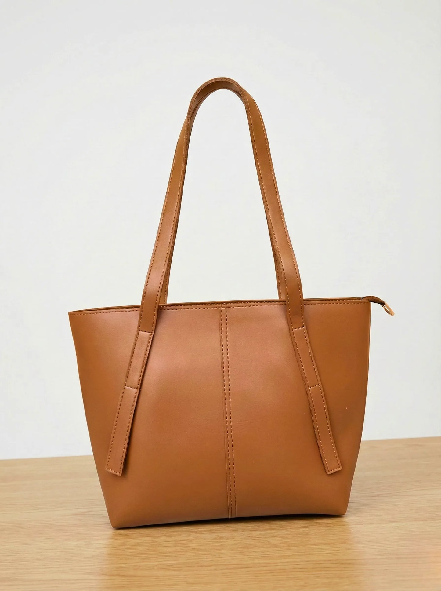 Stylish Brown Bag 3 Pieces