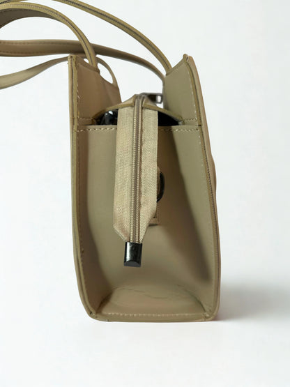 TNS Bow Handbag Biege