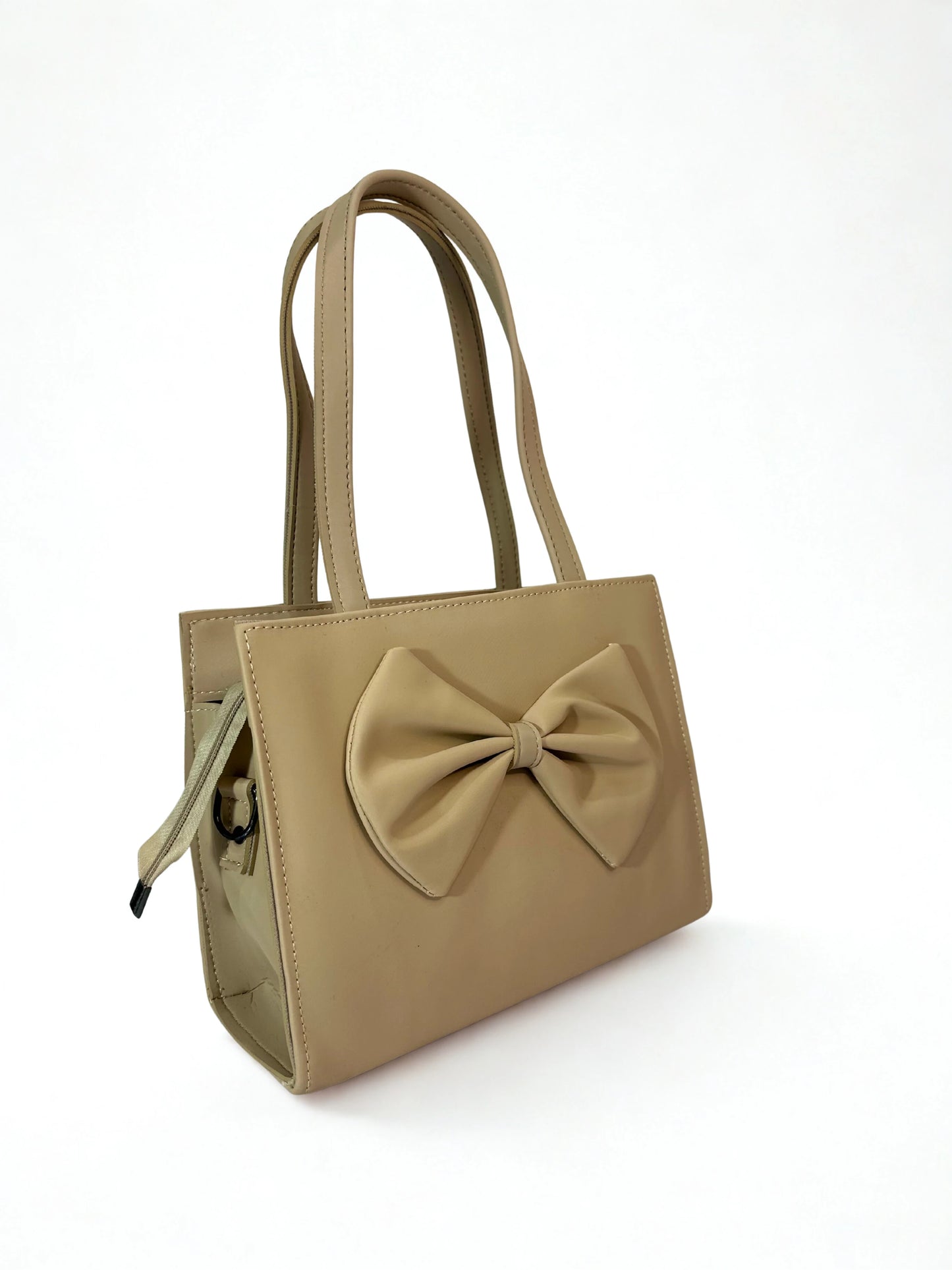 TNS Bow Handbag Biege
