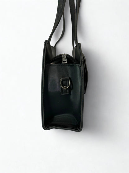 TNS Bow Handbag Black