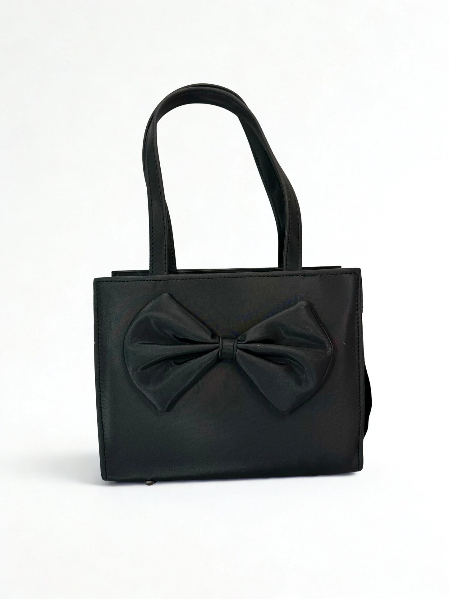 TNS Bow Handbag Black