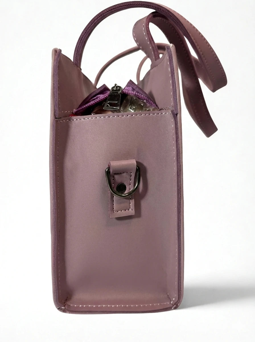 TNS Bow Handbag Light Pink