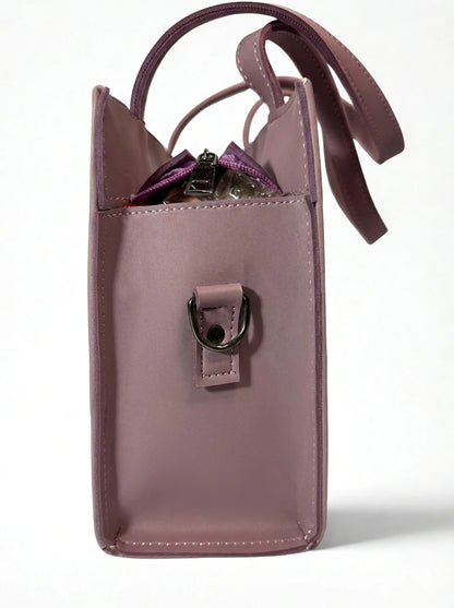 TNS Bow Handbag Light Pink