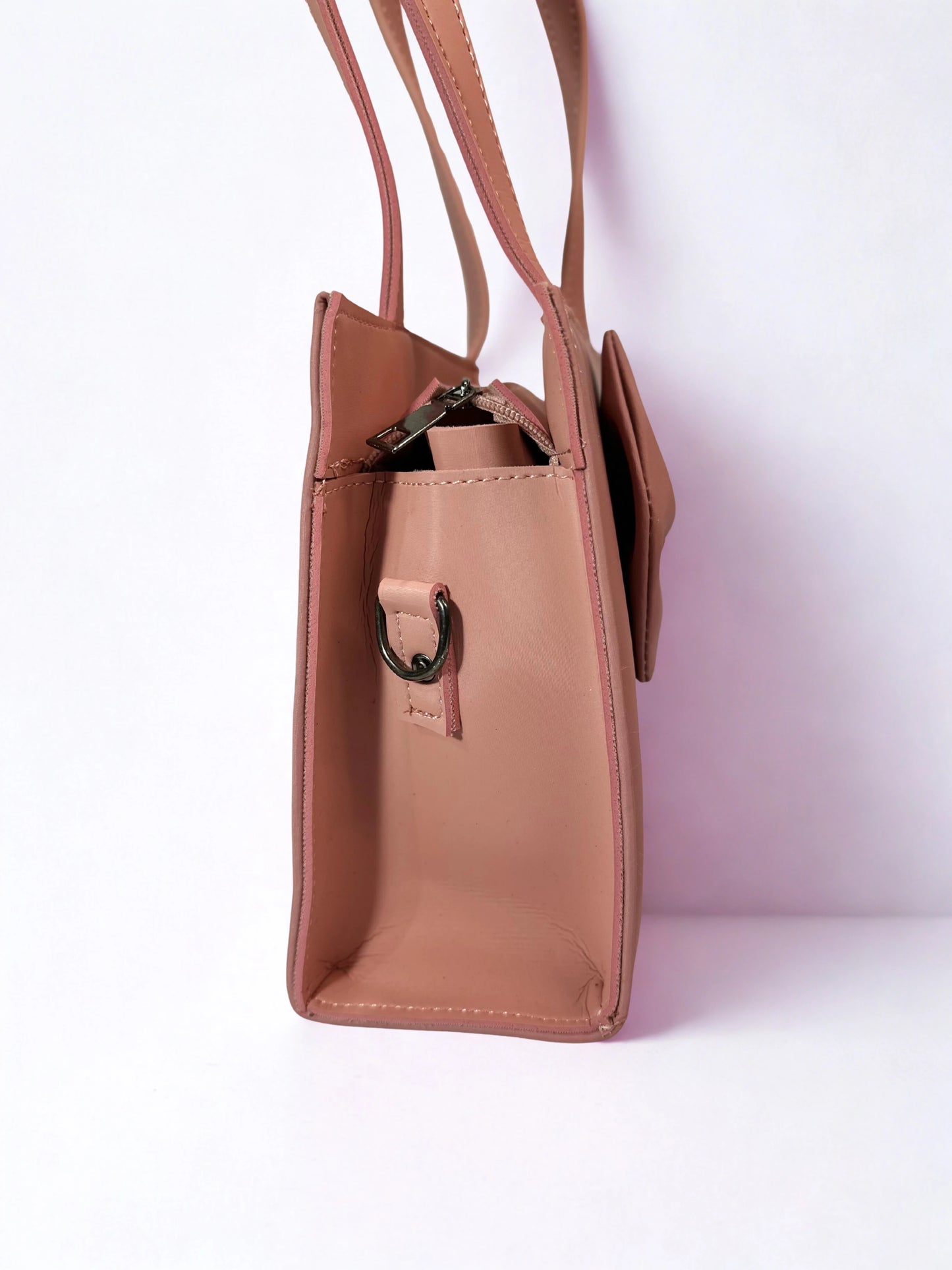 TNS Bow Handbag Pink