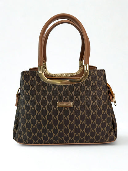 TNS Premium Satchel Brown