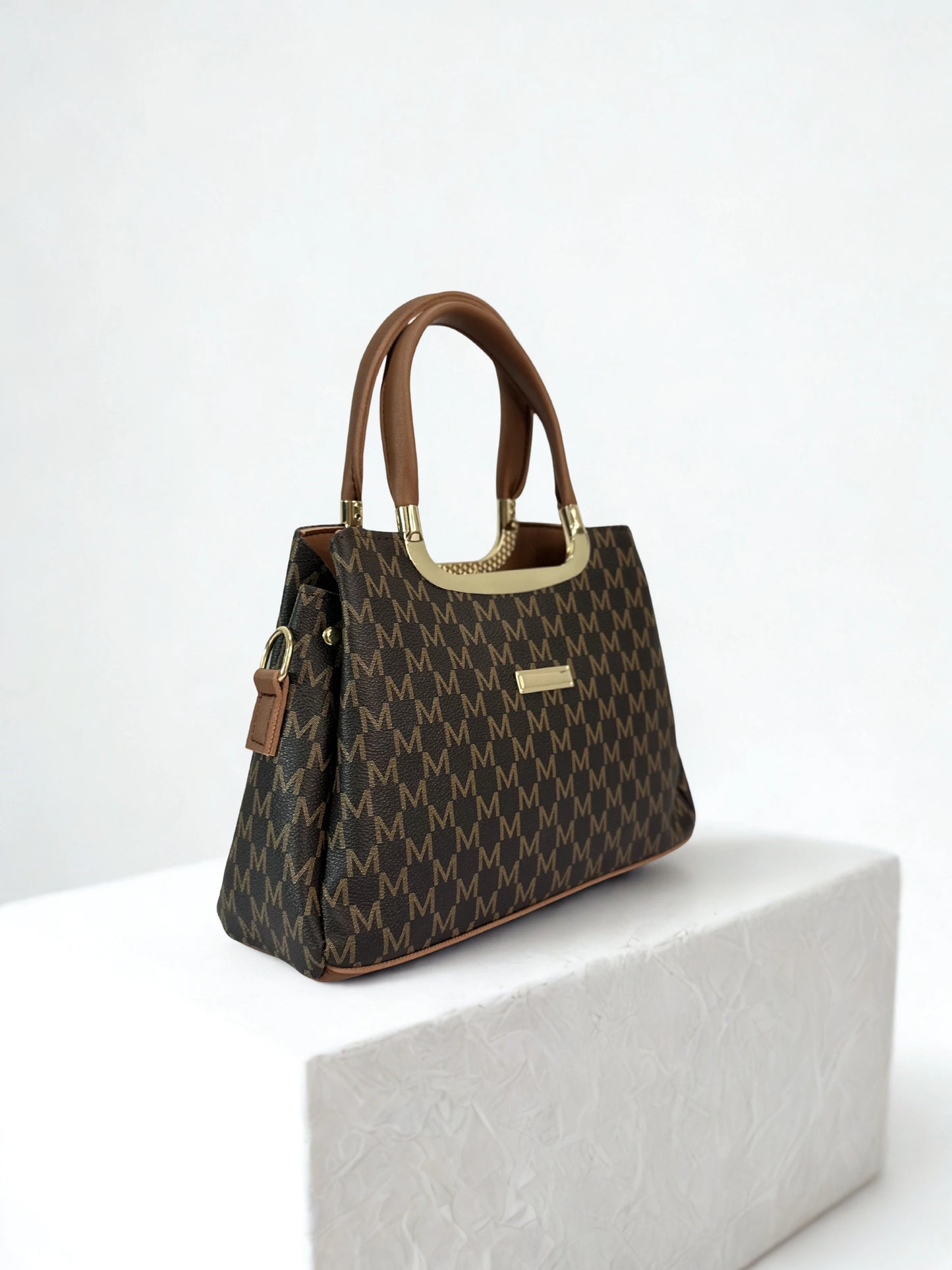 TNS Premium Satchel Brown