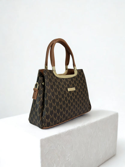 TNS Premium Satchel Brown
