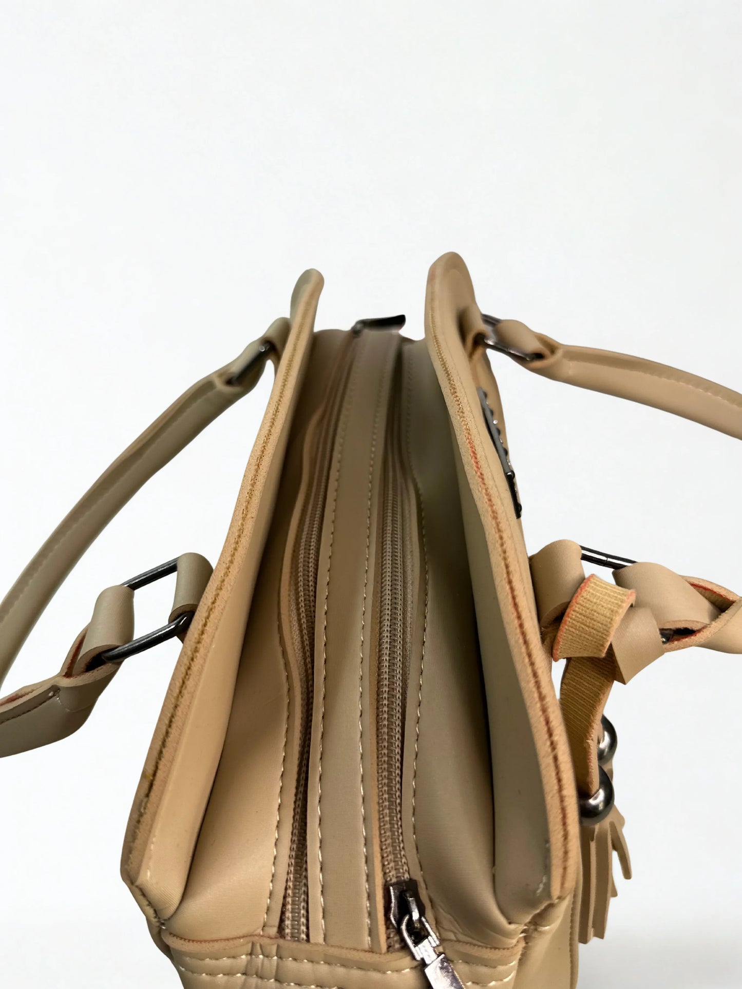 Tassel Handbag Beige