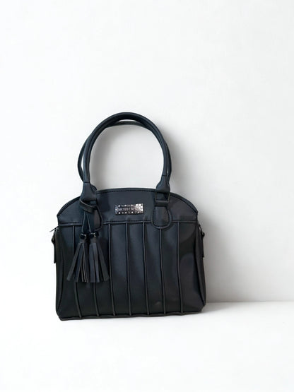Tassel Handbag Black