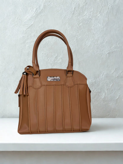 Tassel Handbag Brown