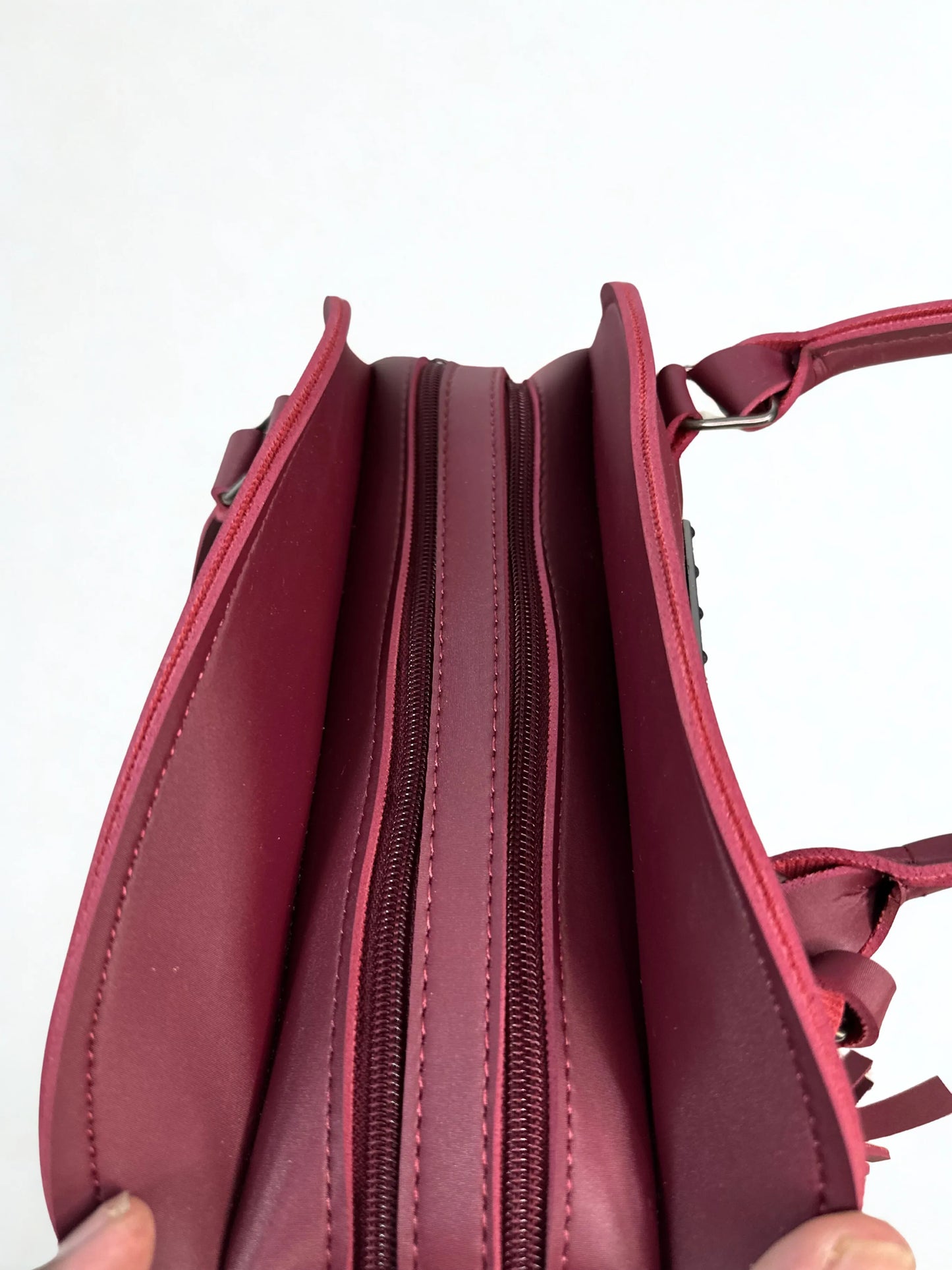 Tassel Handbag Maroon