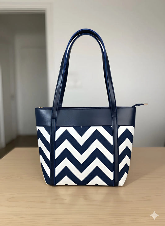 Zigzag Classic Bag Blue