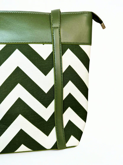Zigzag Classic Bag Green
