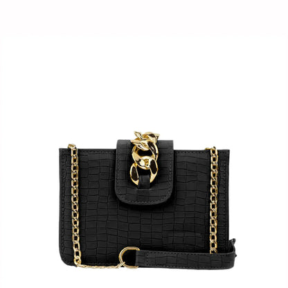 Modus Crossbody Black Bag