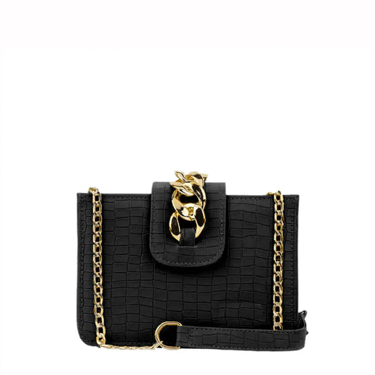 Modus Crossbody Black Bag