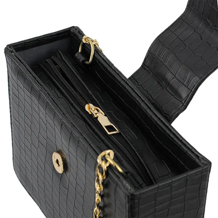 Modus Crossbody Black Bag